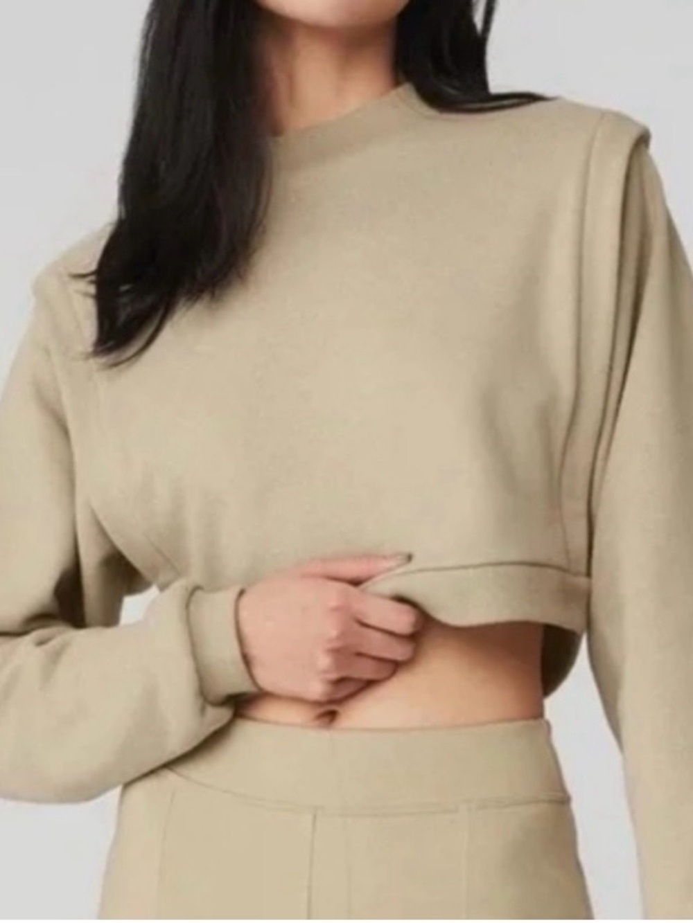 ALO crop sweatshirt S